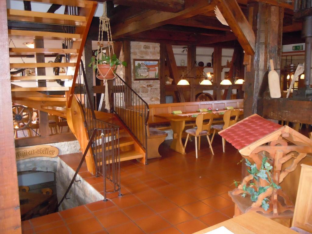 Landgasthof Zur Untermuehle Datterode ภายนอก รูปภาพ